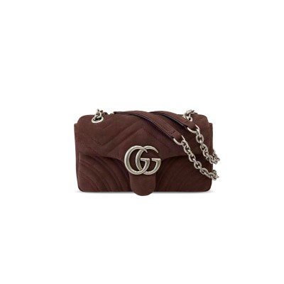 GUCCI GG MARMONT SMALL SHOULDER BAG 837280 (22*12.5*6cm) GUCCI GG MARMONT SMALL SHOULDER BAG 837280 (22*12.5*6cm)